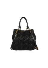 MATELASSE SATCHEL BAG