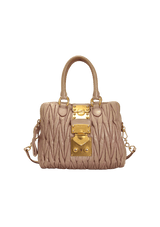 MATELASSE SATCHEL BAG