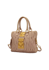 MATELASSE SATCHEL BAG