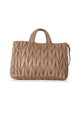 MATELASSE SATCHEL