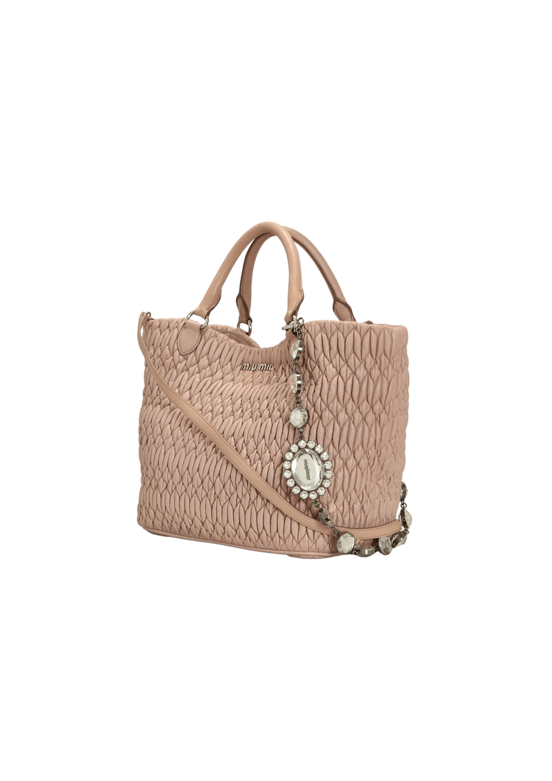 MATELASSÉ SWAROVKSI CRYSTAL ICONIC TOTE