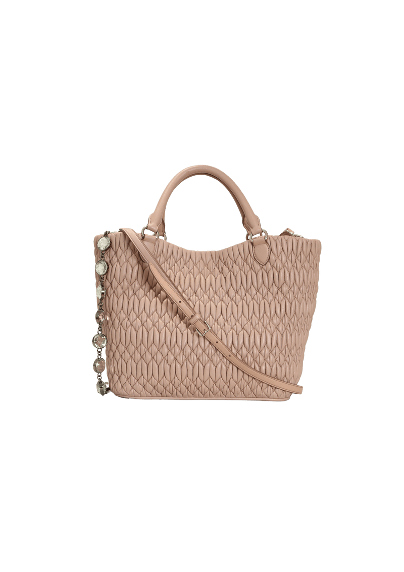 MATELASSÉ SWAROVKSI CRYSTAL ICONIC TOTE