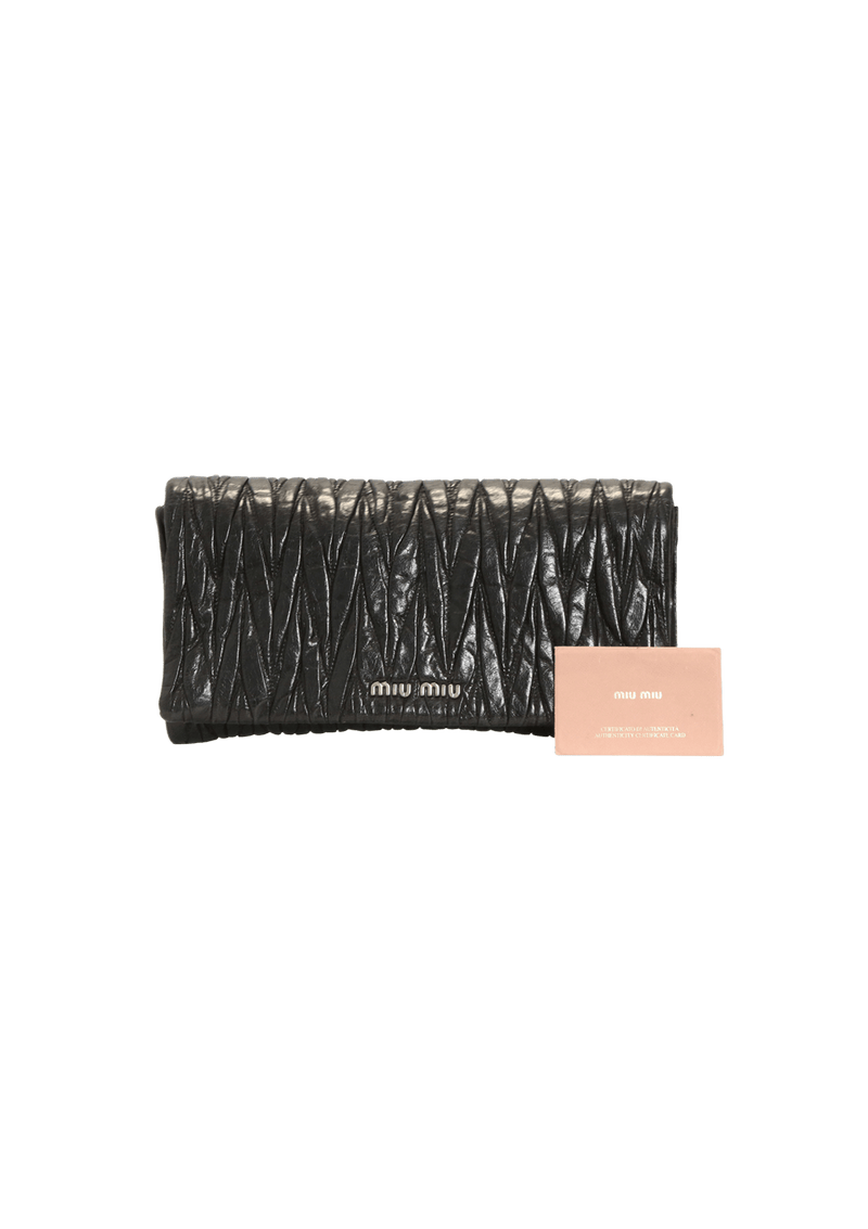 NAPPA MATELASSÉ CLUTCH