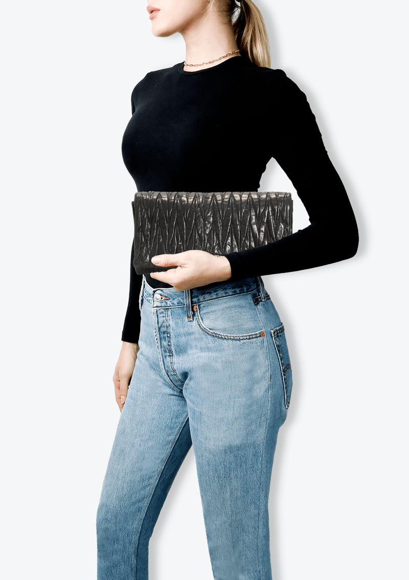 NAPPA MATELASSÉ CLUTCH