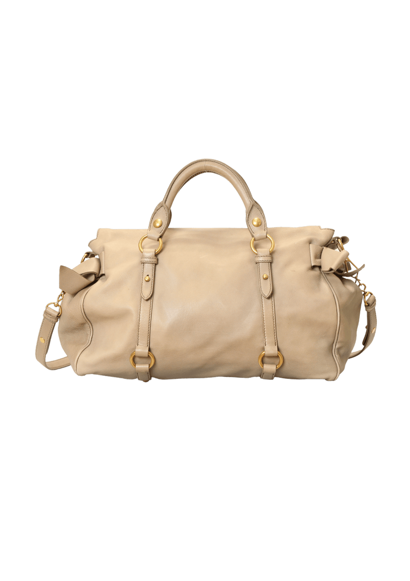 SOFT CALF BOW BAG