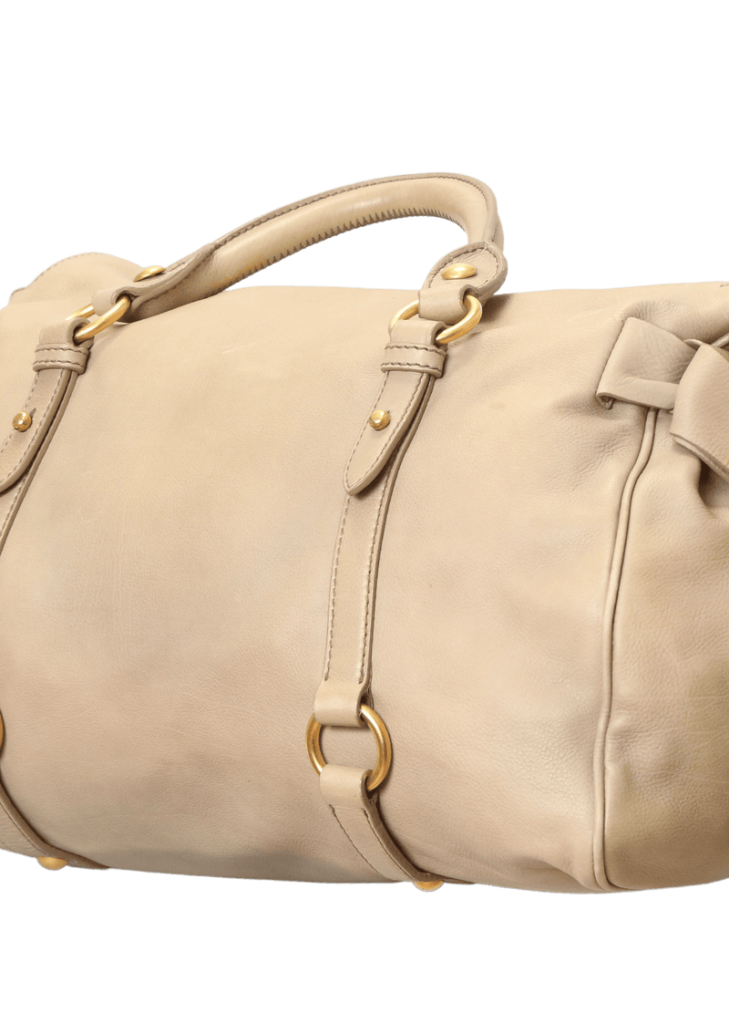 SOFT CALF BOW BAG