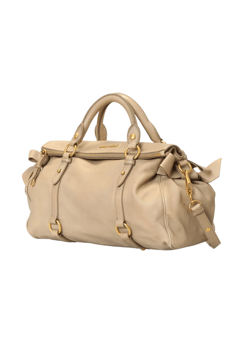 SOFT CALF BOW BAG