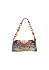 VELVET DAMASK BAG