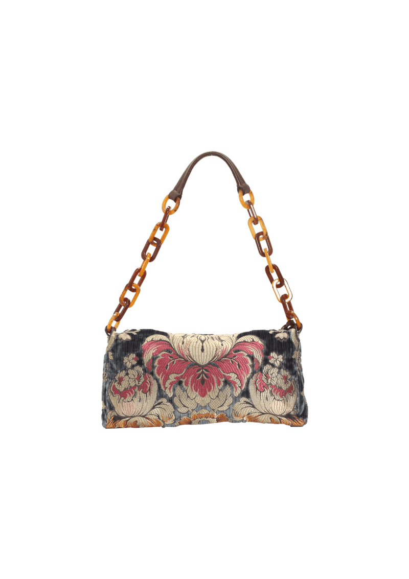 VELVET DAMASK BAG