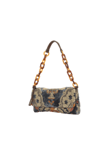 VELVET DAMASK BAG