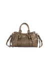 VITELLO LUX GATHERED SATCHEL BAG