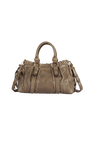 VITELLO LUX GATHERED SATCHEL BAG