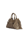 VITELLO LUX GATHERED SATCHEL BAG