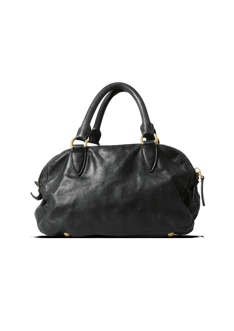 VITELLO SHINE BOWLER BAG