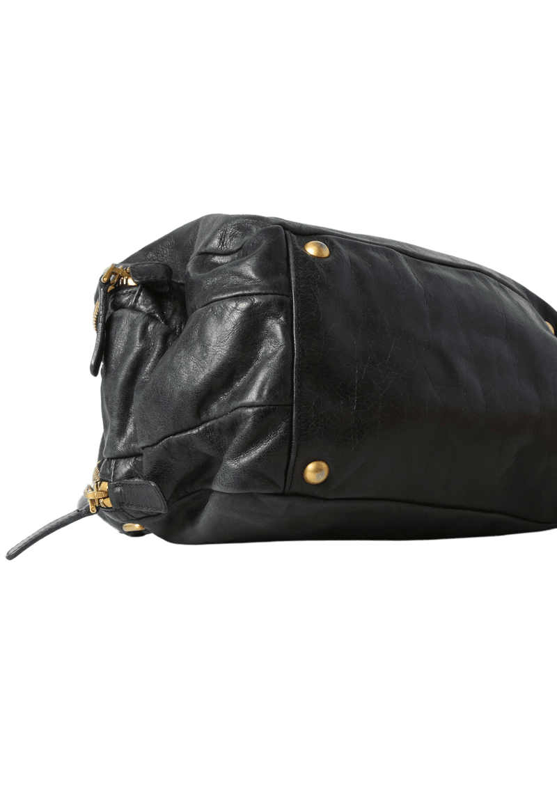 VITELLO SHINE BOWLER BAG