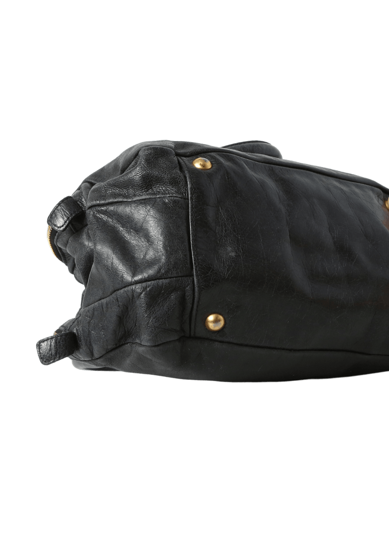 VITELLO SHINE BOWLER BAG