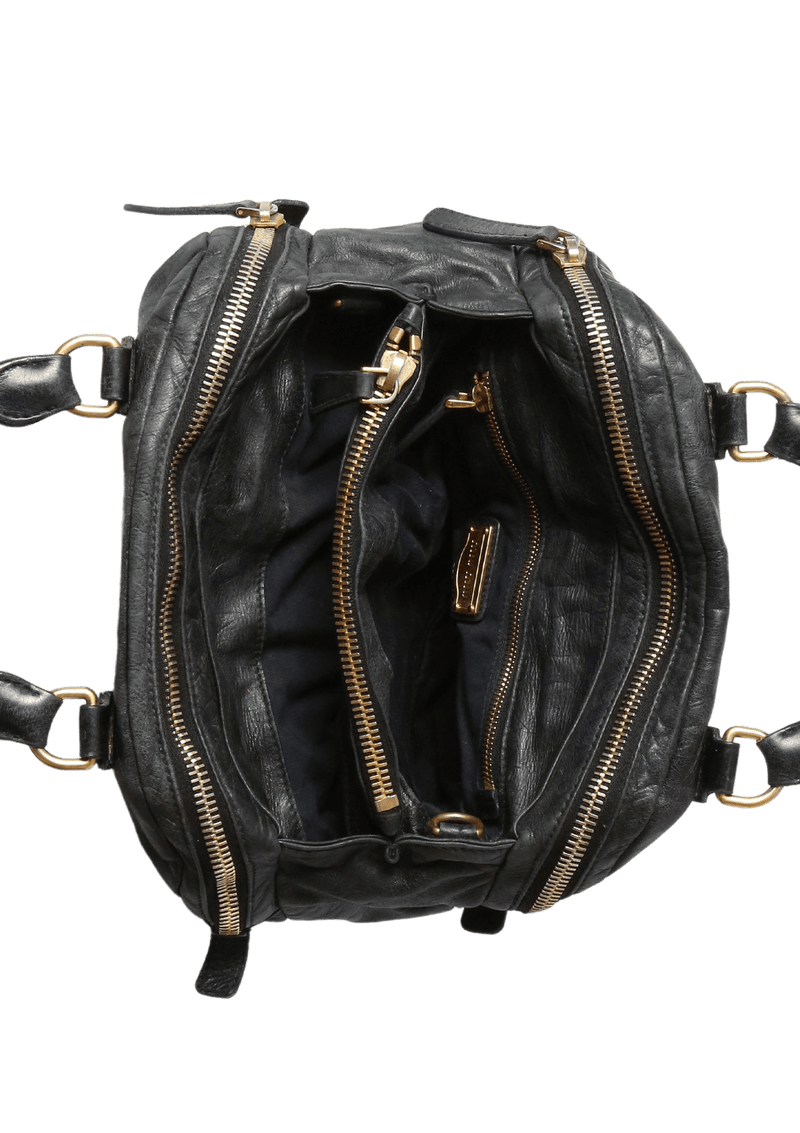 VITELLO SHINE BOWLER BAG