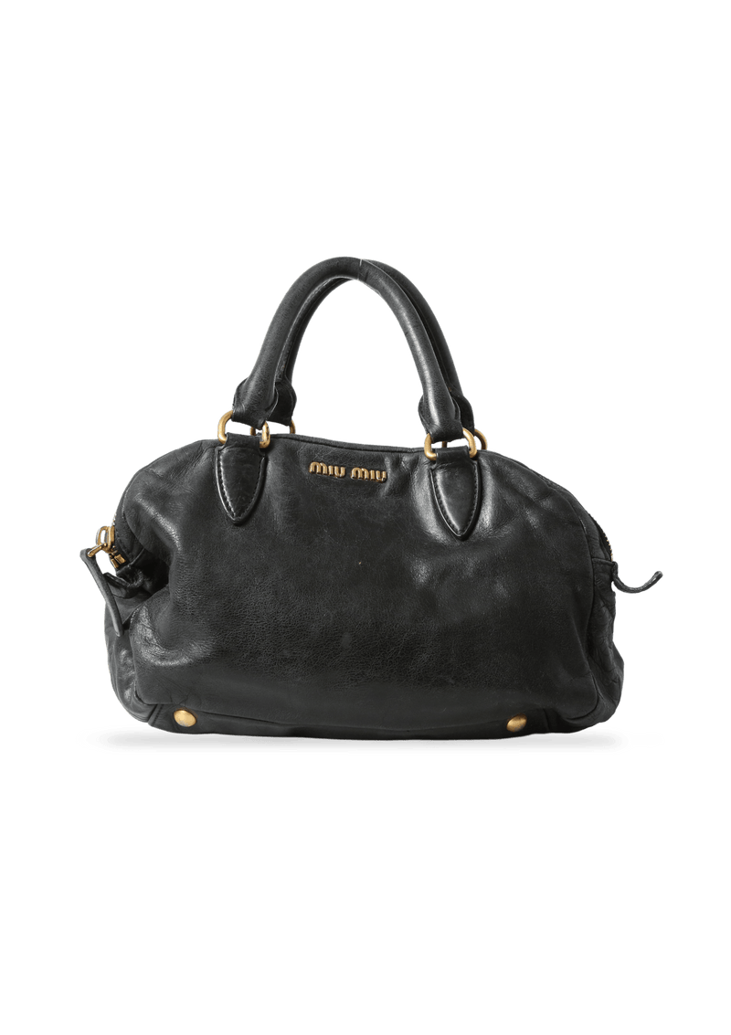 VITELLO SHINE BOWLER BAG