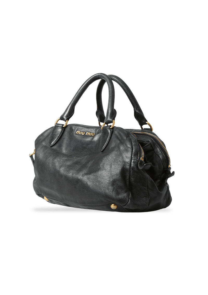 VITELLO SHINE BOWLER BAG