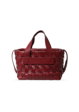 WOVEN NAPPA LEATHER BAG