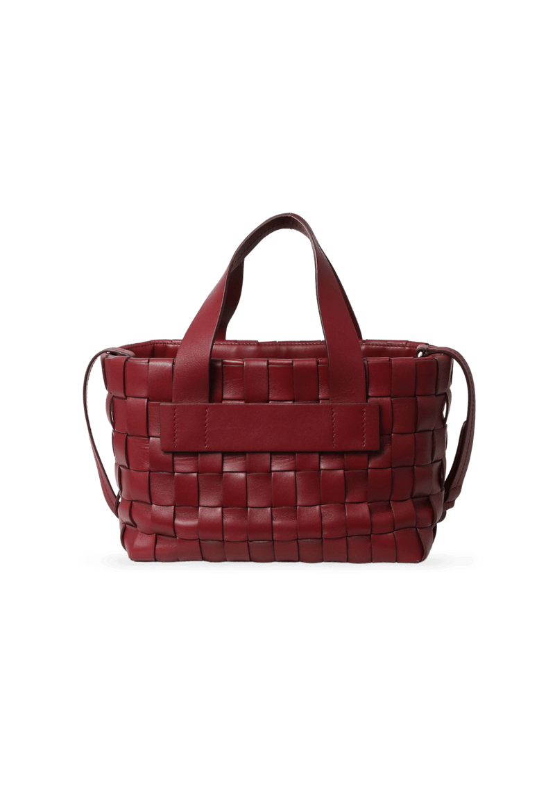 WOVEN NAPPA LEATHER BAG