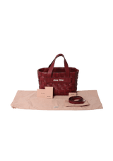 WOVEN NAPPA LEATHER BAG