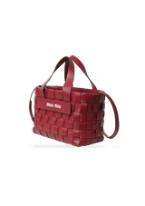 WOVEN NAPPA LEATHER BAG