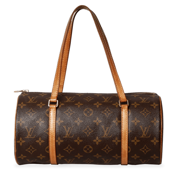 Louis Vuitton Papillon Monogram Tube Handbag