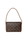 BOLSA MONOGRAM RECITAL BAG LOUIS VUITTON  MARROM ORIGINAL