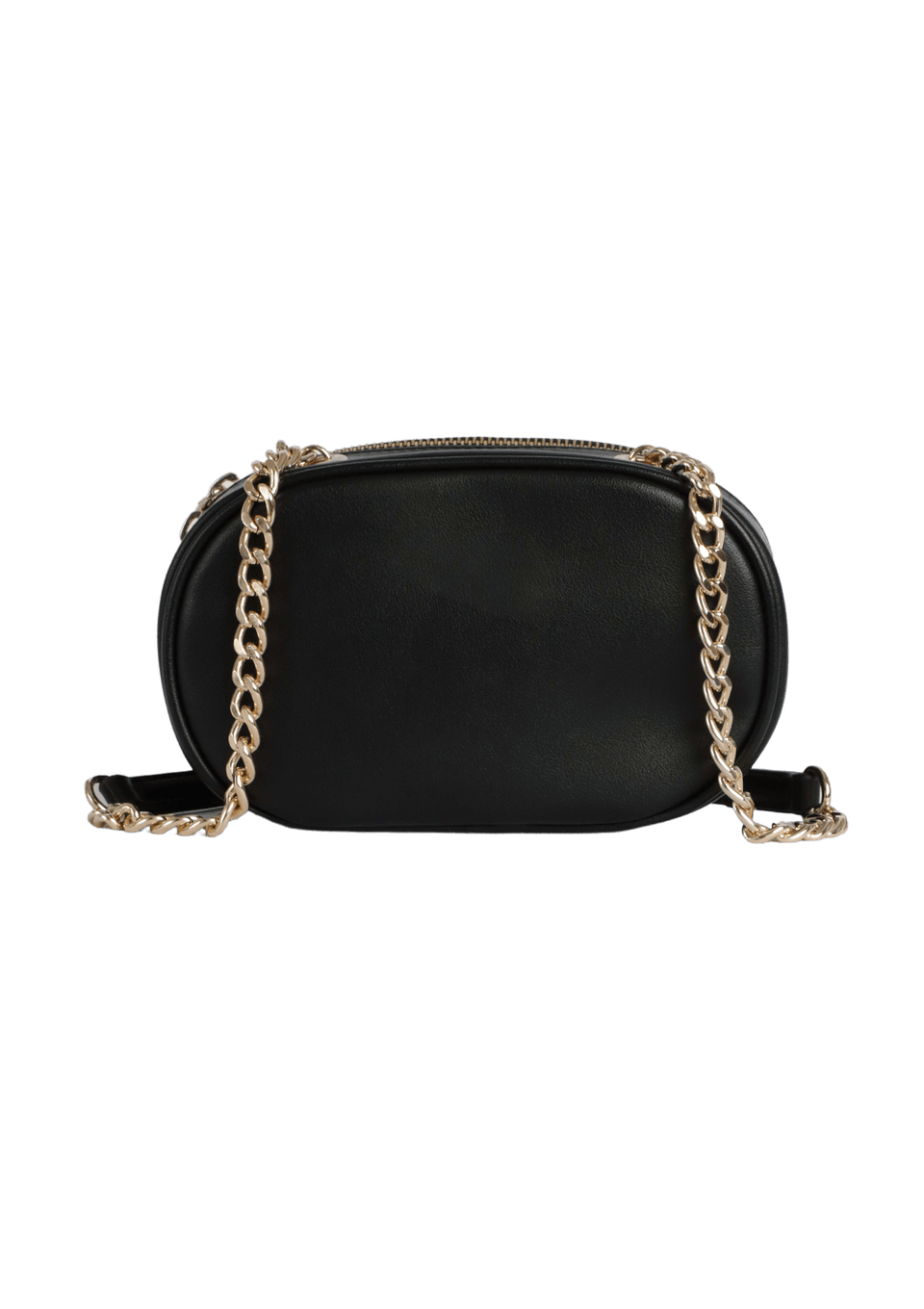 BOLSA MOSCHINO LEATHER CHAIN-LINK BAG PRETO ORIGINAL – Gringa