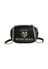 LEATHER CHAIN-LINK BAG