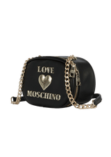 LEATHER CHAIN-LINK BAG