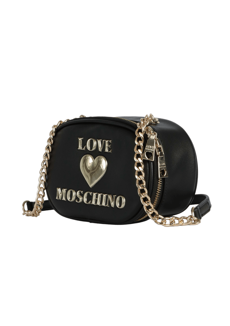 LEATHER CHAIN-LINK BAG