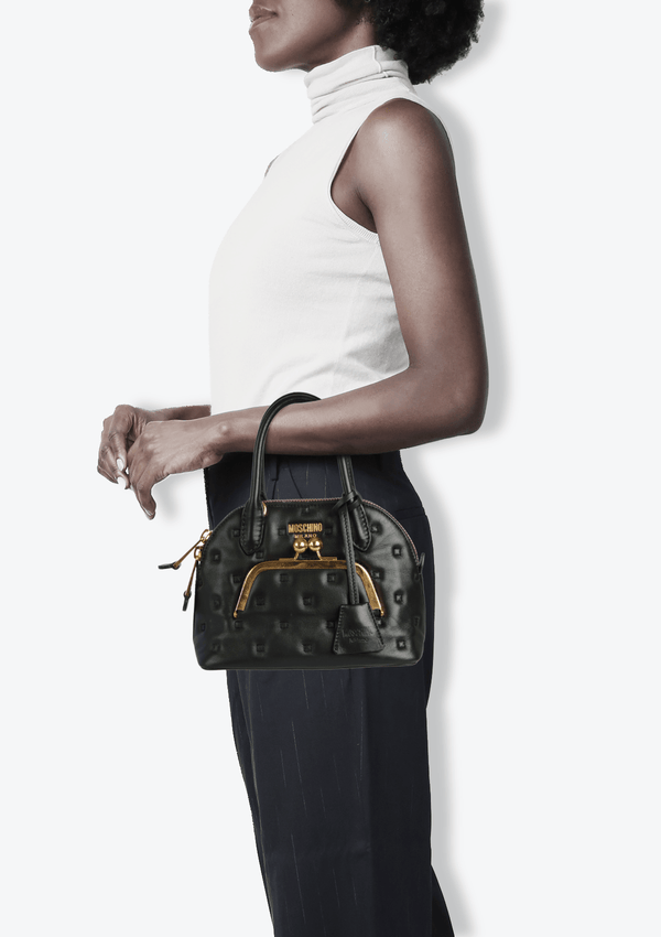 LEATHER HANDLE BAG
