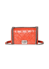 PARIS-DALLAS BOY FLAP BAG WHIPSTITCH CAVIAR
