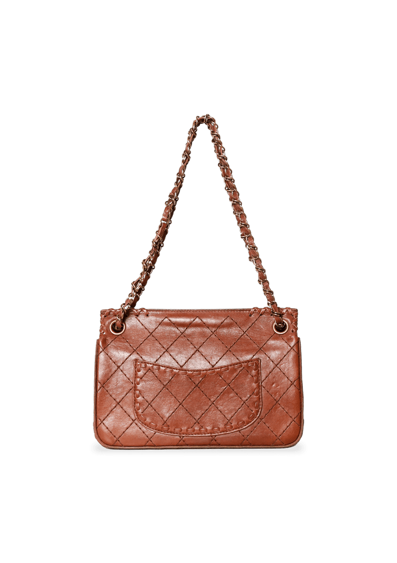 PARIS-EDINBURGH SQUARE QUILTED BAG