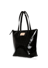 PATENT LEATHER TOTE