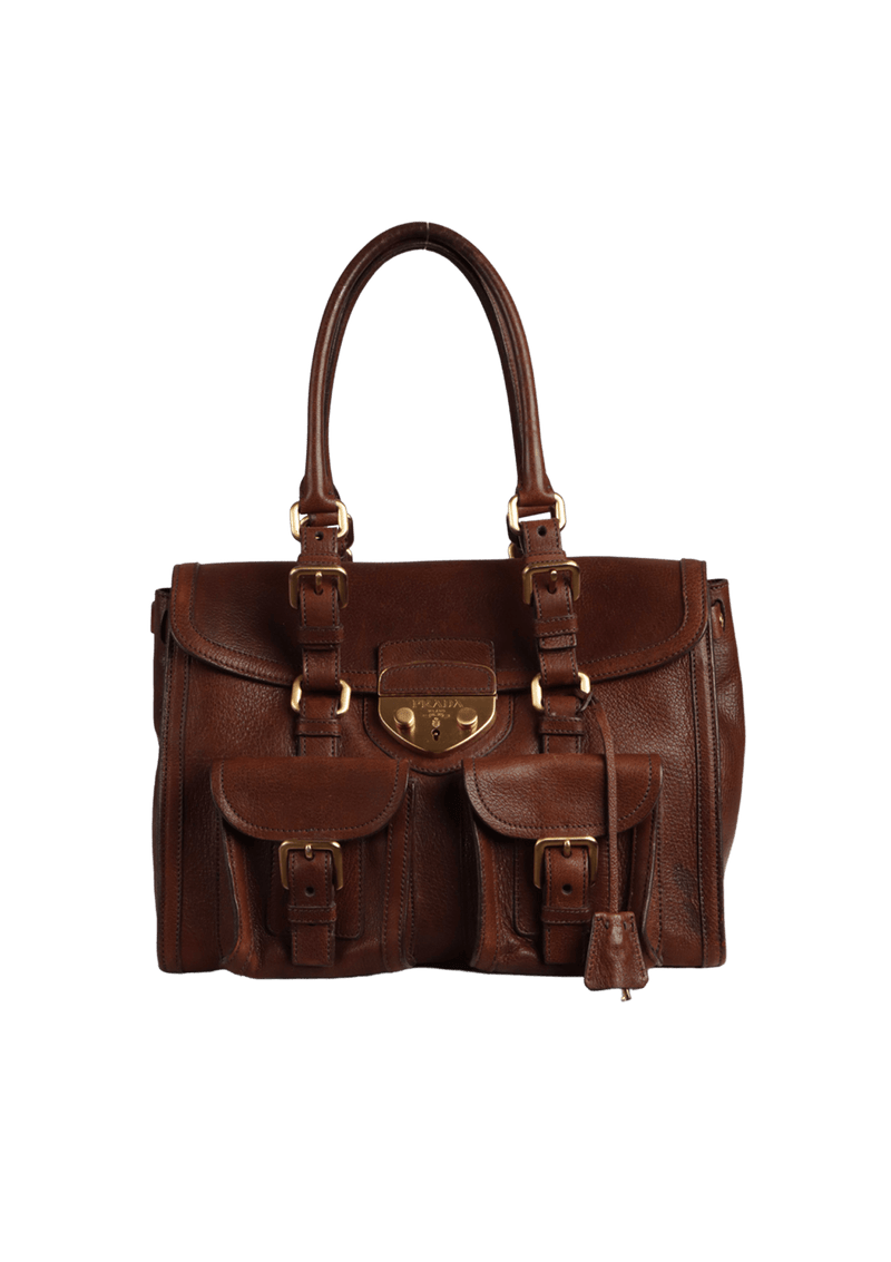 ANTIC LOCK TOTE