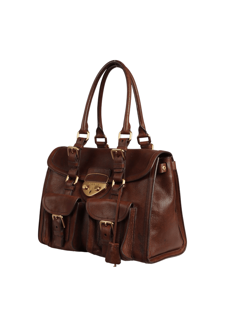 ANTIC LOCK TOTE