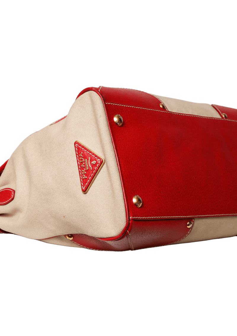 CANVAS TOP HANDLE BAG