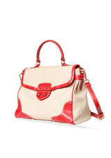 CANVAS TOP HANDLE BAG