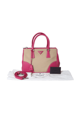 CITY STITCH DOUBLE ZIP TOTE