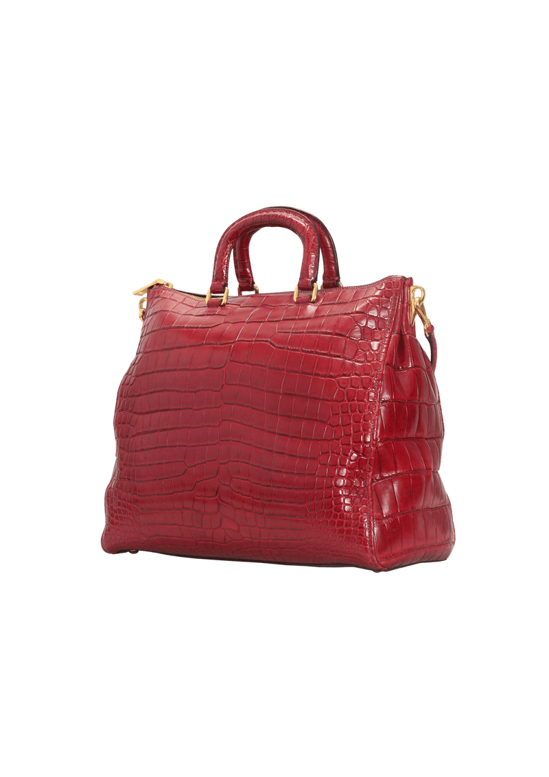 CROCODILLE TOTE BAG