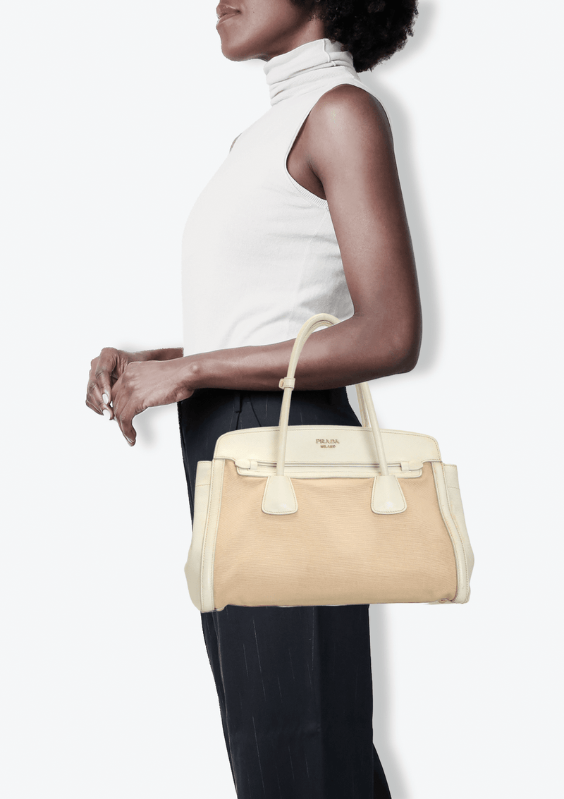 CUIR FRAME TOTE