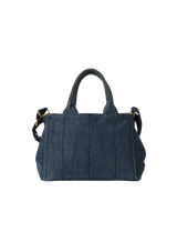 DENIM CANAPA LOGO TOTE