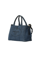 DENIM CANAPA LOGO TOTE