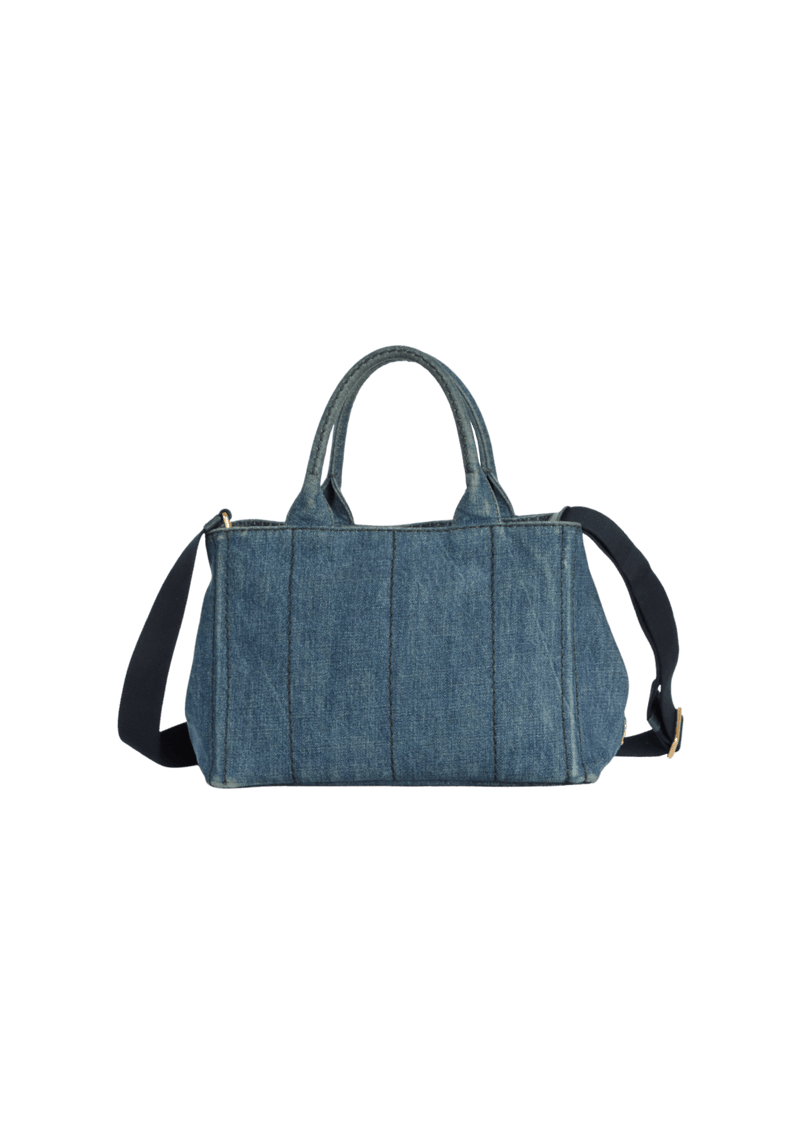 DENIM CANAPA LOGO TOTE