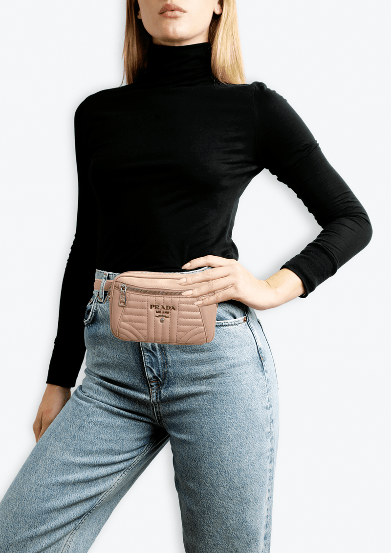 DIAGRAMME CONVERTIBLE BELT BAG