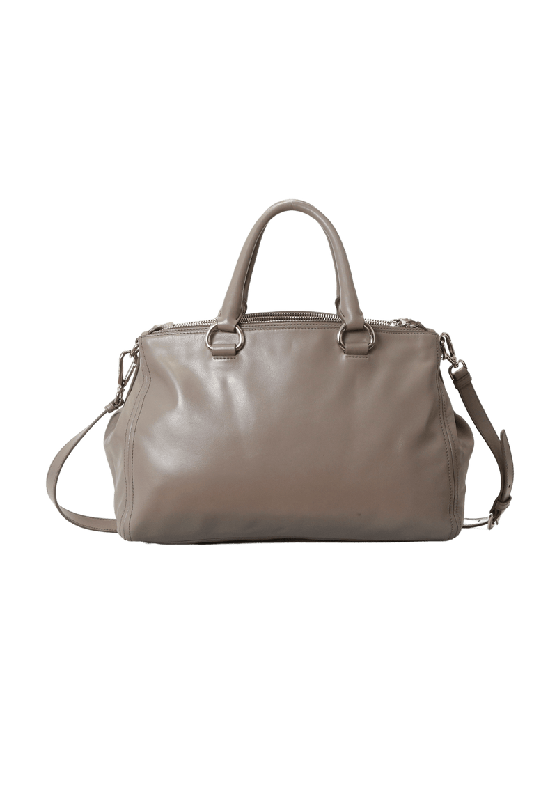 DOUBLE ZIP SOFT CALF BAG