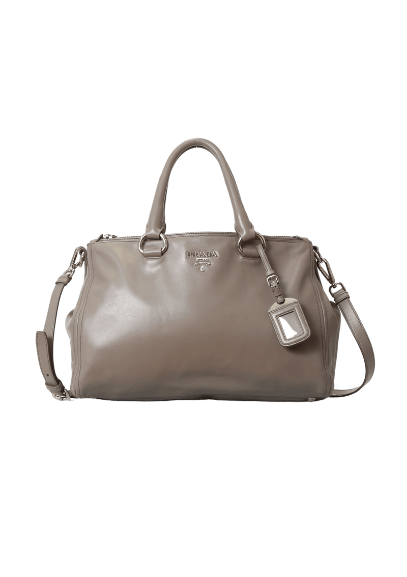 DOUBLE ZIP SOFT CALF BAG